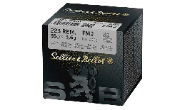 Sellier & Bellot 223 REM. FMJ 55gr/3.6g Ammunition