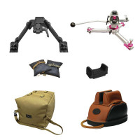 Shooting rests, bipods, bags