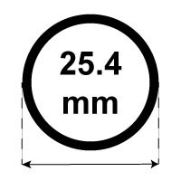 Precīzi 25,4 mm gredzeni tēmekļa stabilitātei | AngelArms